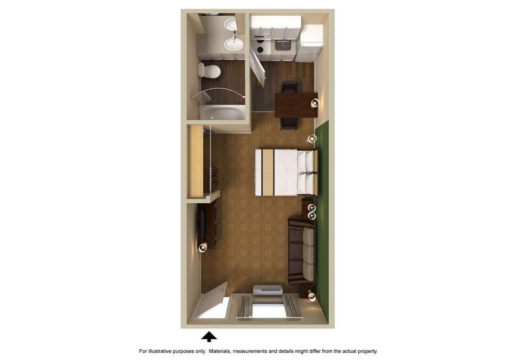 Extended Stay America Suites - Nashville - Franklin - Cool Springs Ruang foto